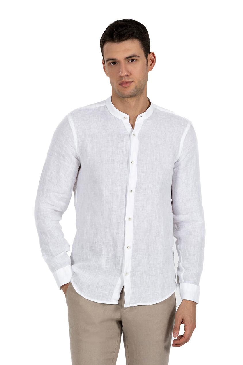 MAD COLLAR LINEN SHIRT