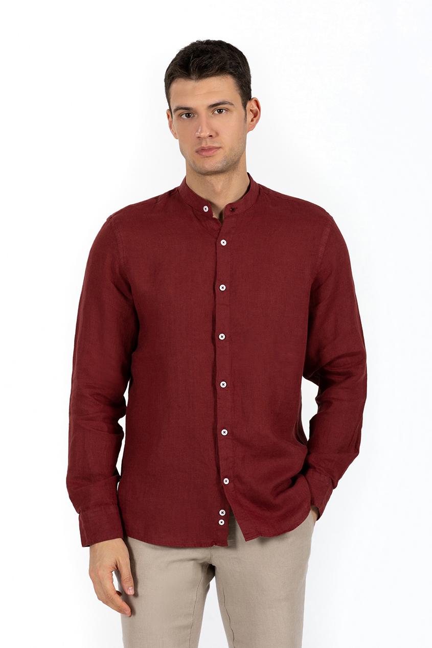 MAD COLLAR LINEN SHIRT