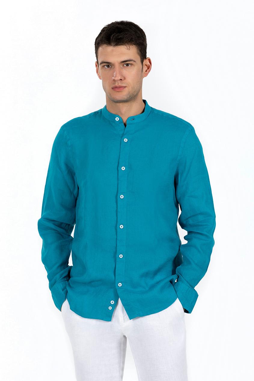 MAD COLLAR LINEN SHIRT