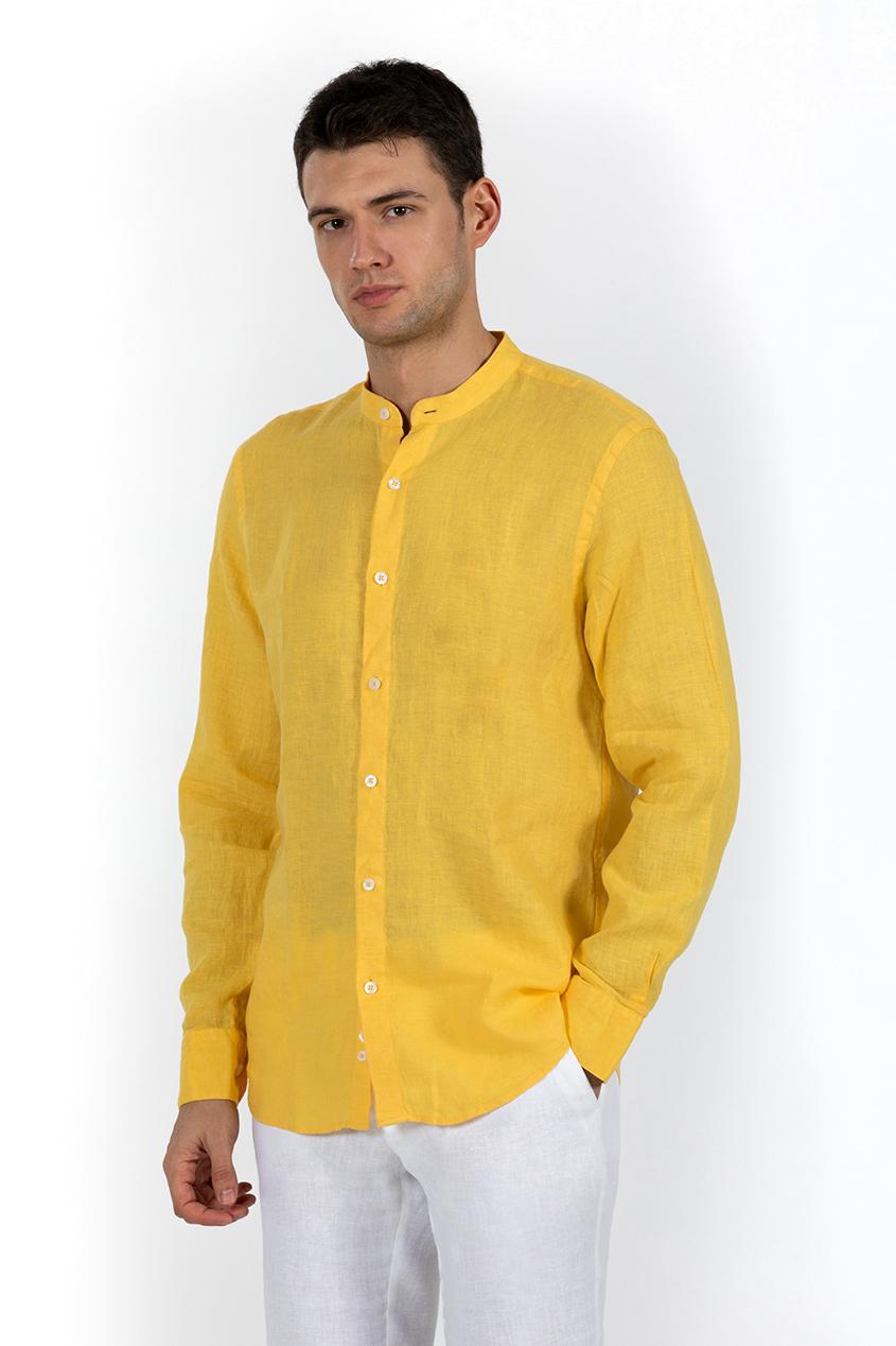 MAD COLLAR LINEN SHIRT