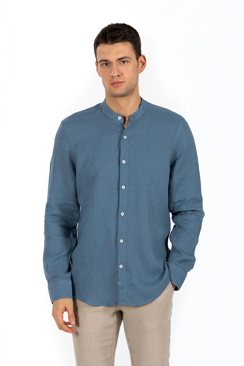 MAD COLLAR LINEN SHIRT