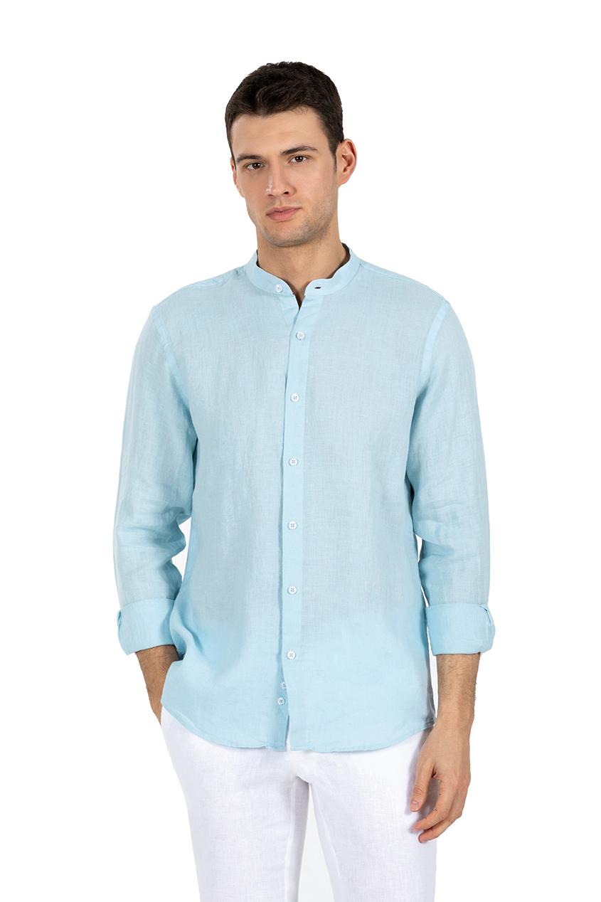 MAD COLLAR LINEN SHIRT