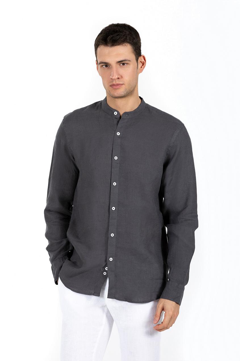 MAD COLLAR LINEN SHIRT