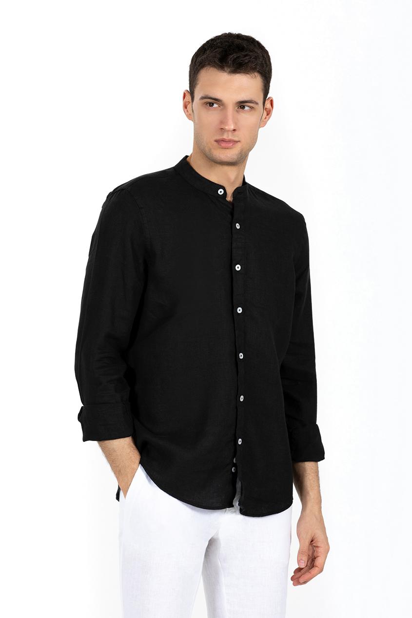 MAD COLLAR LINEN SHIRT