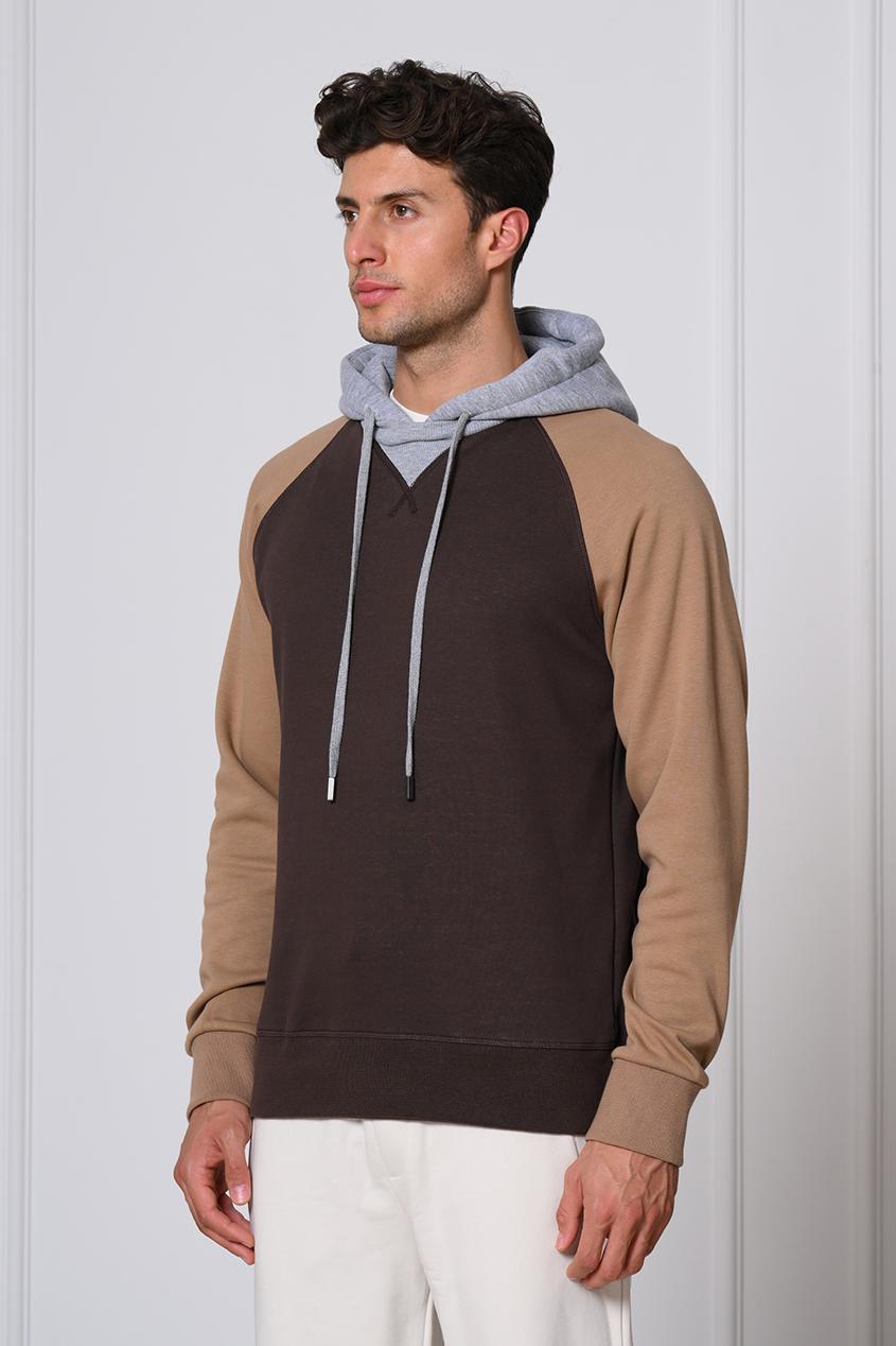 MEN'S FLEECE HOODED SWEATSHIRT