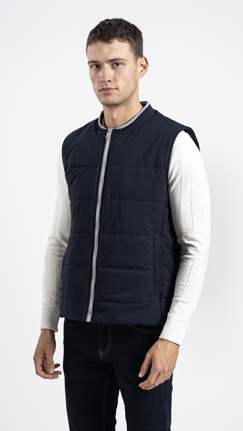 MEN'S ZIPPER CASUAL VEST